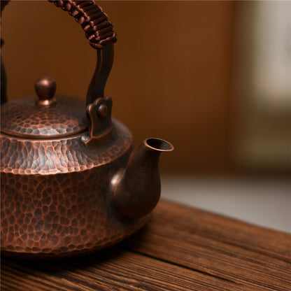 Copper Brewing Teapot