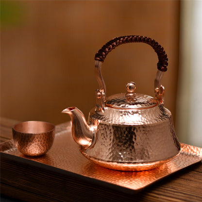 Copper Brewing Teapot