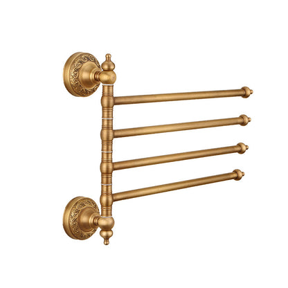 Copper Retro Antique Bathroom Towel Rack