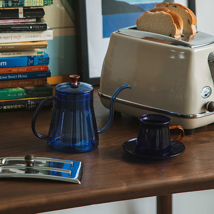 Stained Glass Coffee Pot