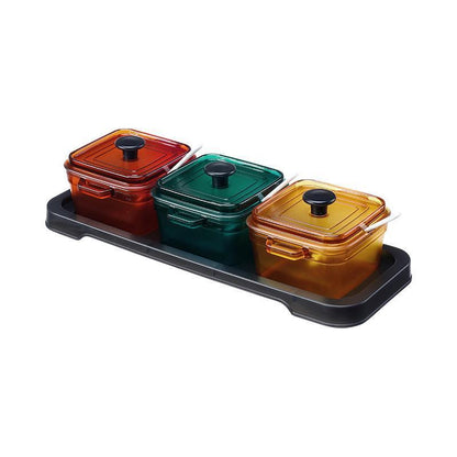 Coloured Enamel Seasoning Box Set