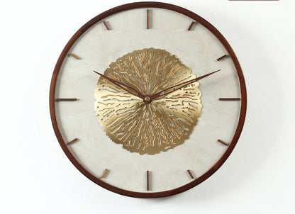 Modern Edge Polished Wall Clock