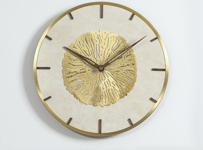 Modern Edge Polished Wall Clock