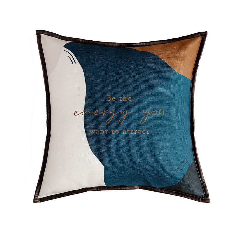 Chic Teal Cushion Cover