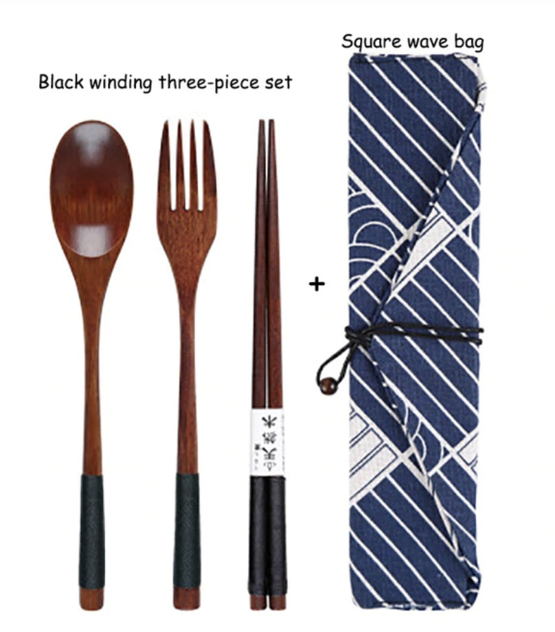 Heritage Wood Cutlery Set