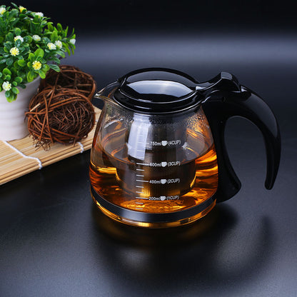 Heat Resistant Glass Tea Pot