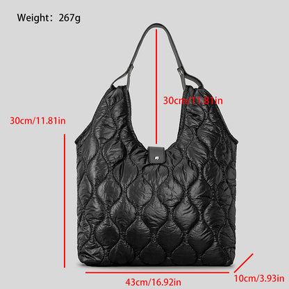 City Quilted Tote Bag