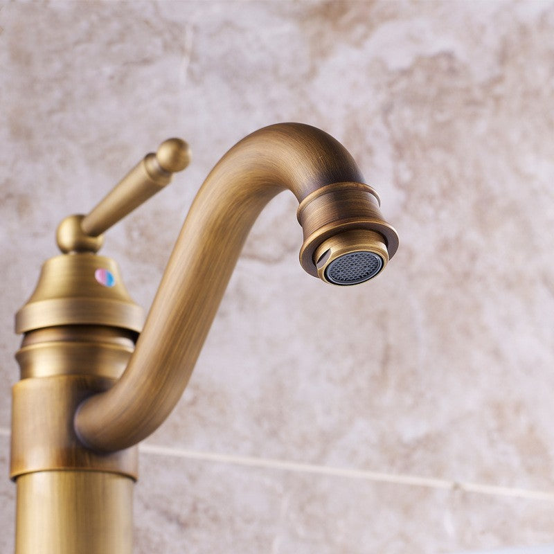 Opulence Copper Antique Bathroom Faucet