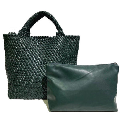 Woven Capacity Tote Bag