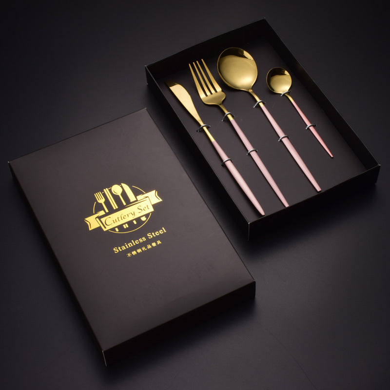 Four-piece Stainless Steel Cutlery Set