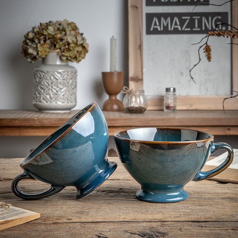 Vintage Blue Mug