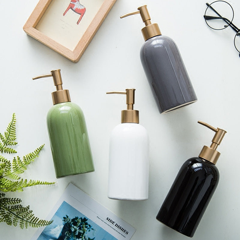 Colour Block Multi-Purpose Ceramic Bottle