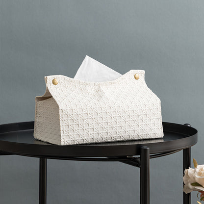 Textured Tissue Box Cover