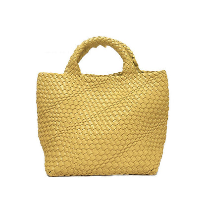 Woven Capacity Tote Bag