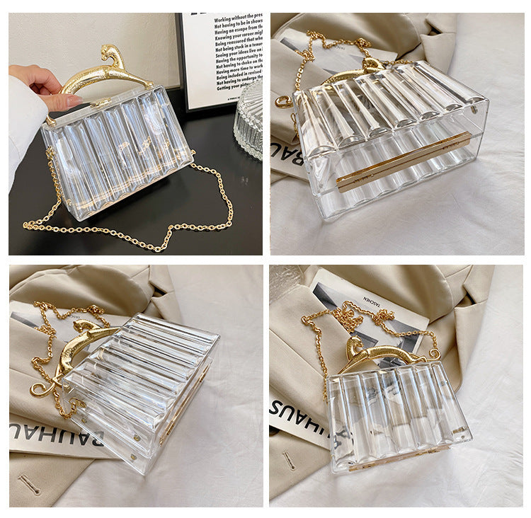 Acrylic Box Chain Bag