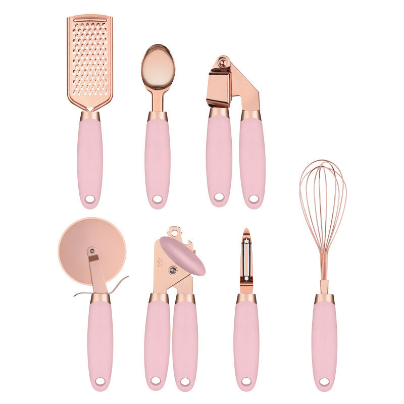 Copper Kitchen Accessories Set