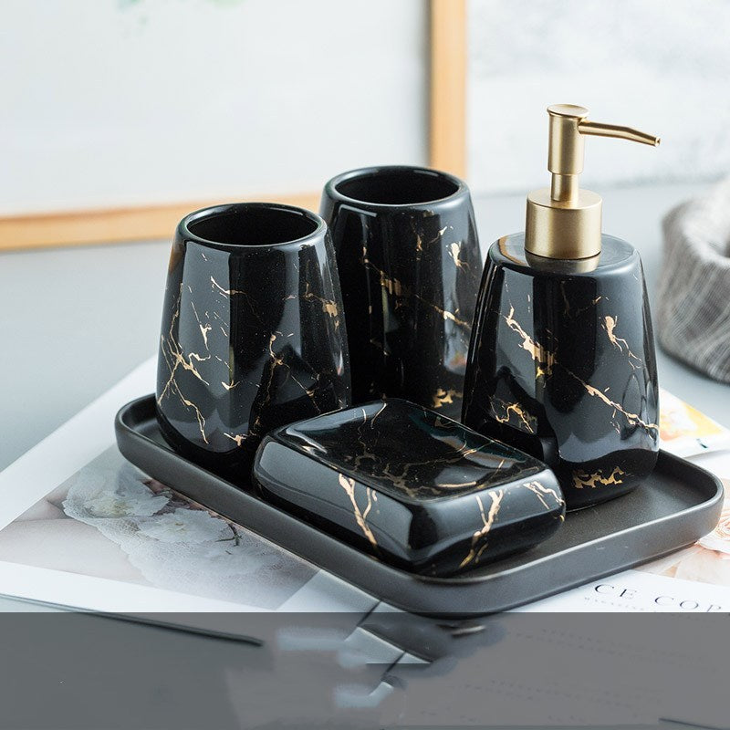 Luxury Bathroom Bottle Set