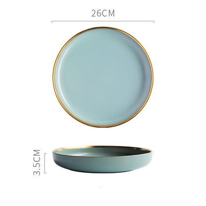 Pastel Gleam Dinner Plate Set