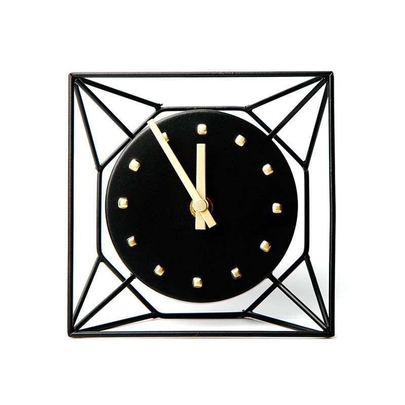 Geometric Table Top Clock