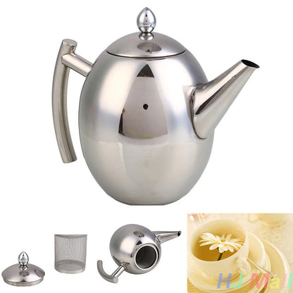 Stainless Steel Belly Coffee Pot