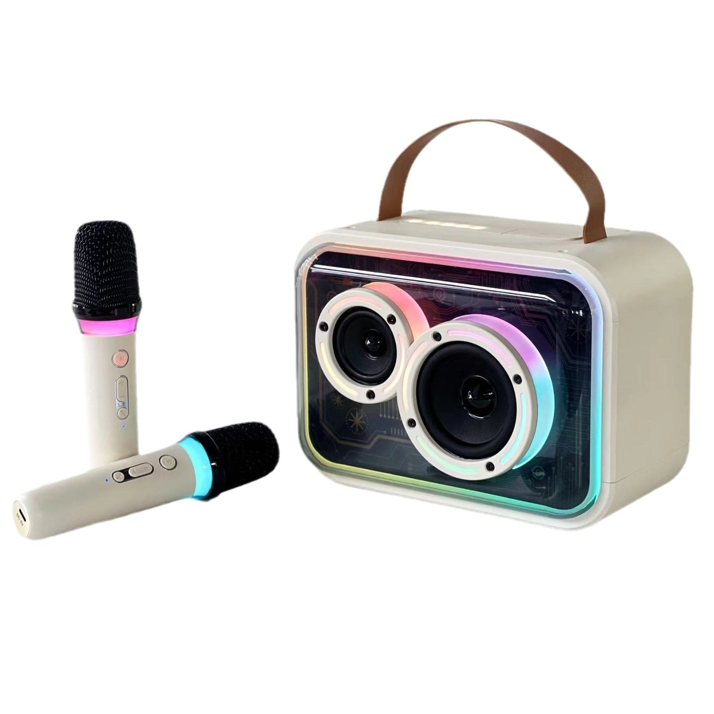 Colourful RGB Portable Karaoke Wireless Stereo