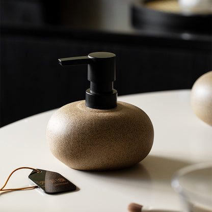 Stoneware Soap Dispenser Bottle