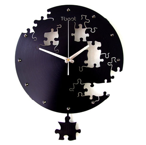 Circular Creative Puzzle Wall Clock Art Wall