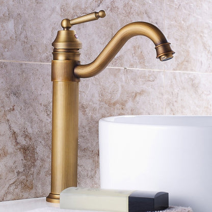 Opulence Copper Antique Bathroom Faucet