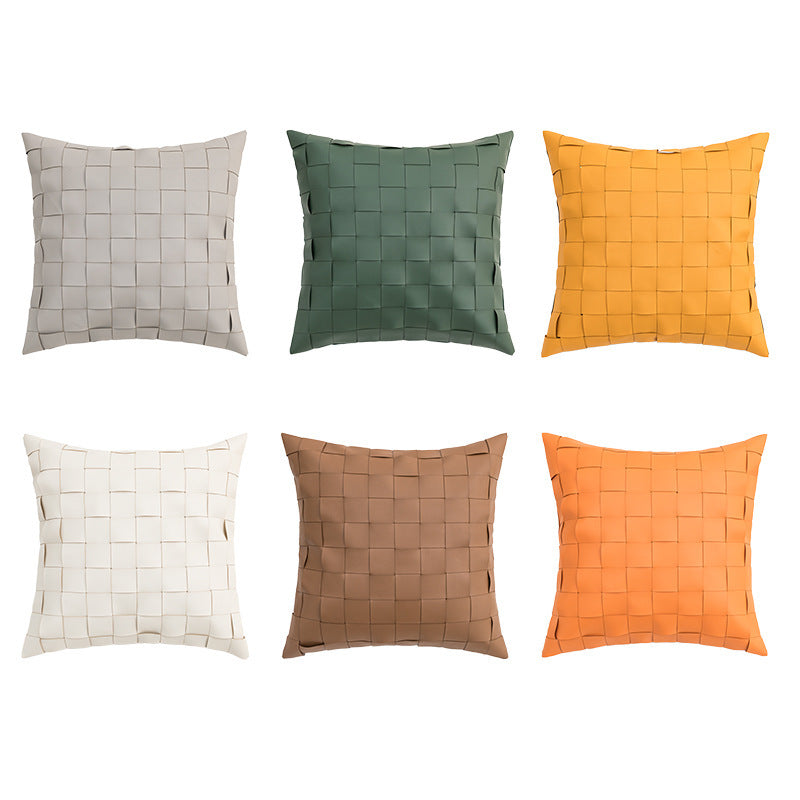 Geometric Pixel Cushion Cover