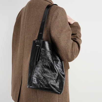 Top Layer Bucket Bag