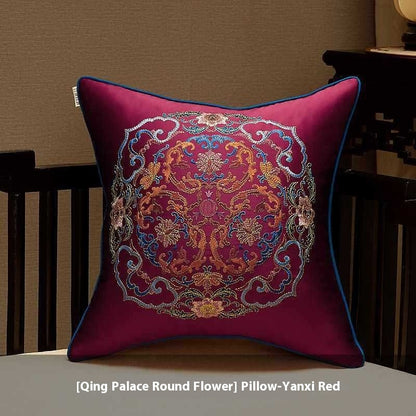 Plush Chinese Classic Embroidery Cushion