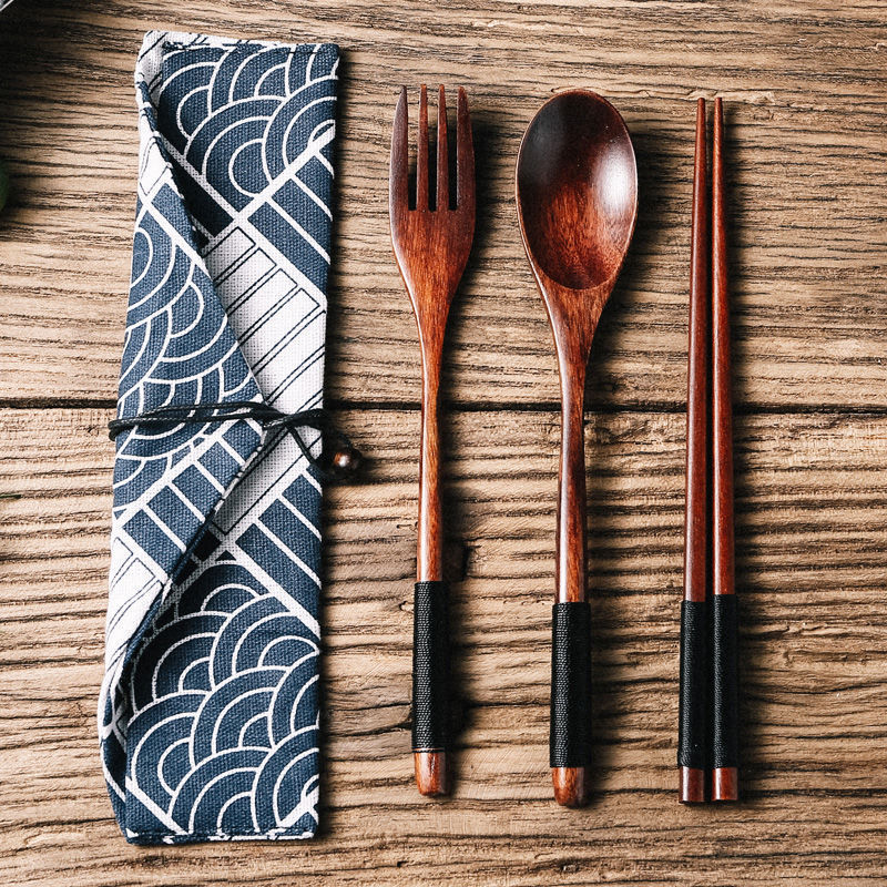 Heritage Wood Cutlery Set