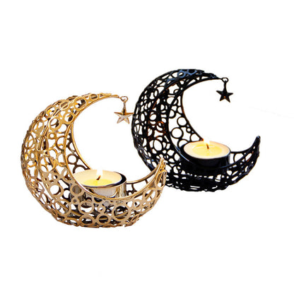 Crescent Moon Candle Holder