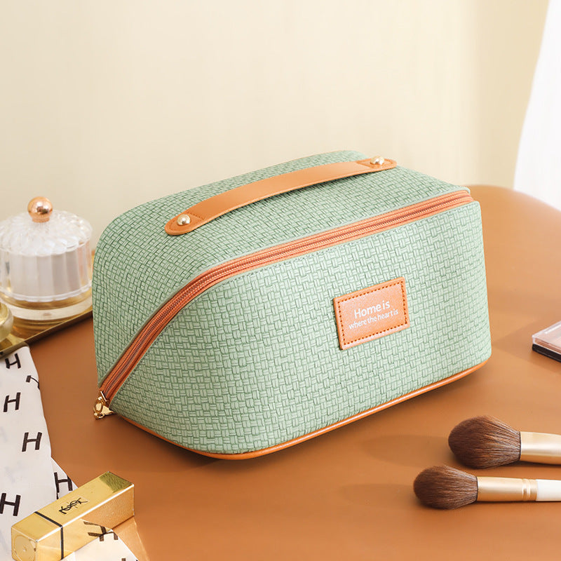 Bamboo Pattern Cosmetic Bag