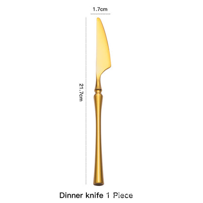 Golden Edge Stainless Steel Cutlery