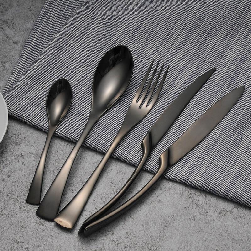 Stainless Steel Cutlery Korean Dinnerware Set