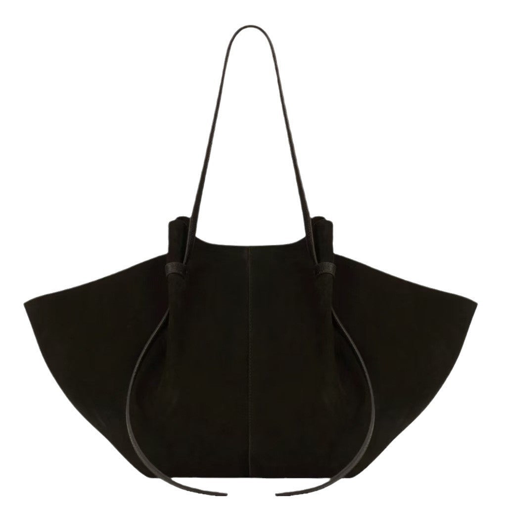 Suede All Day Carry Tote Bag