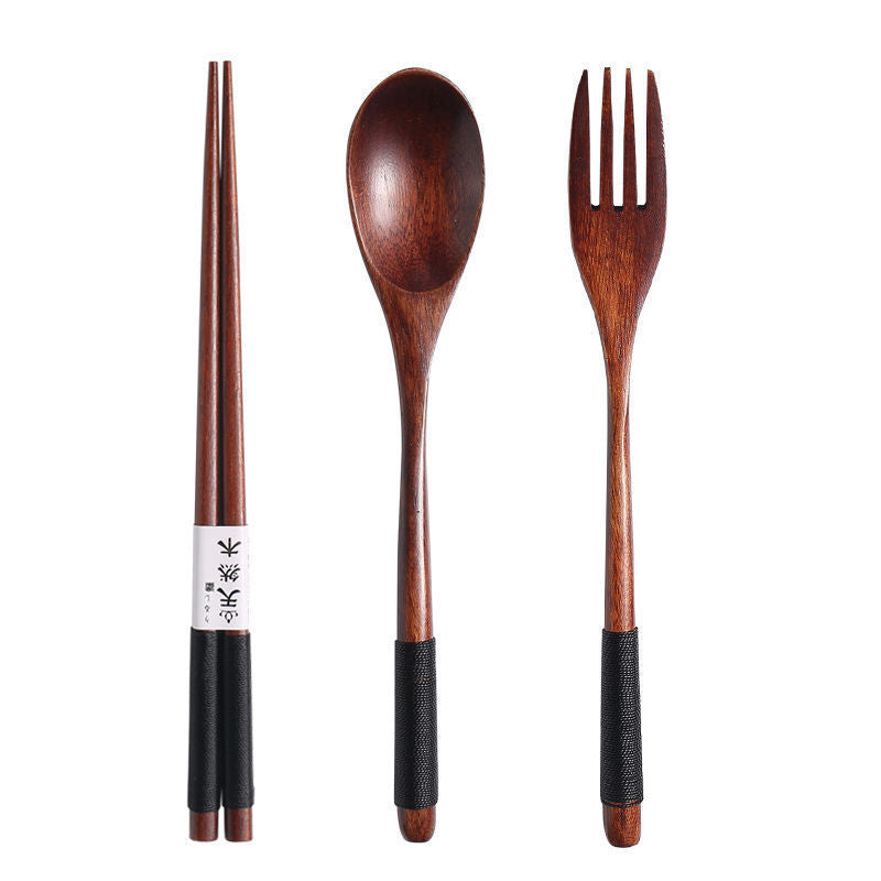 Heritage Wood Cutlery Set