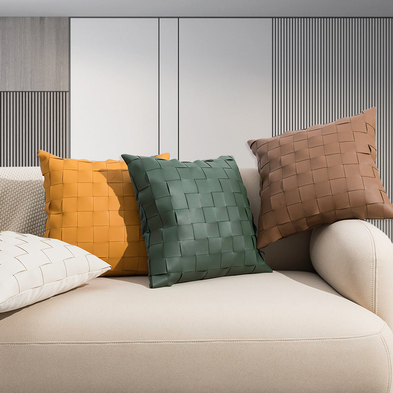 Geometric Pixel Cushion Cover