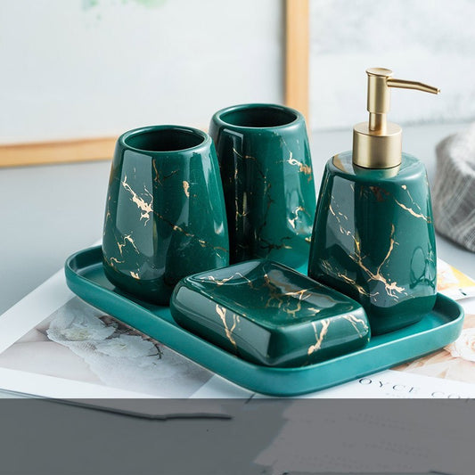 Luxury Bathroom Bottle Set