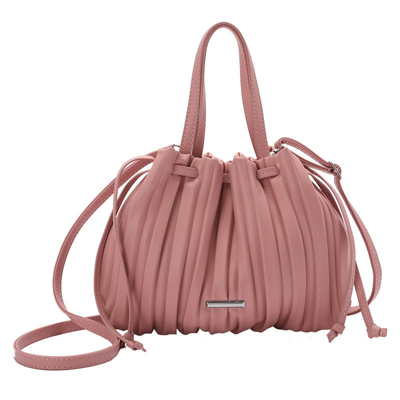 Retro Pleated Cloud Handbag