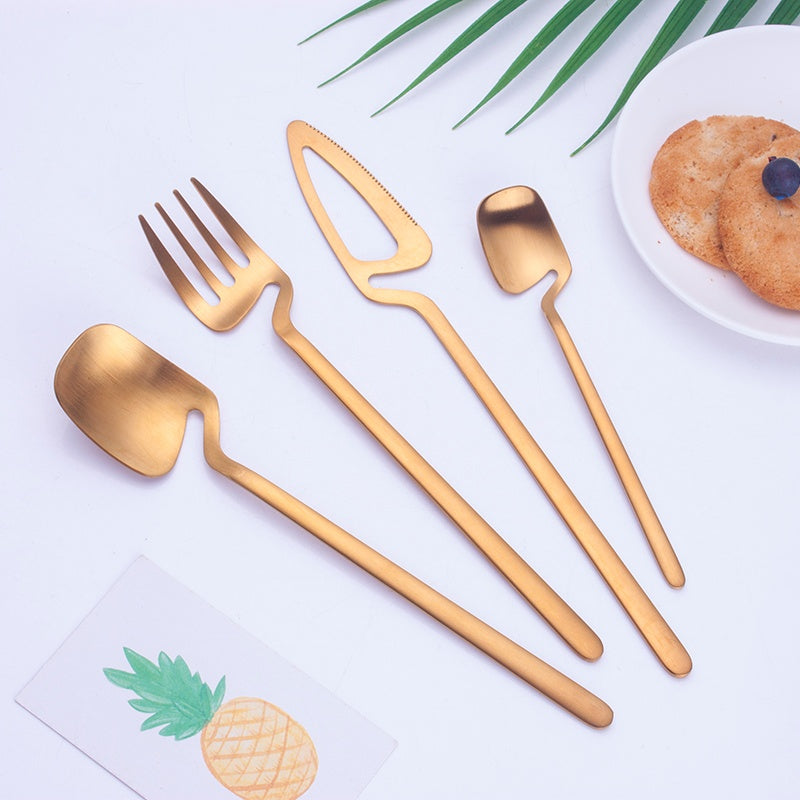 Creative West Gold Cutlery