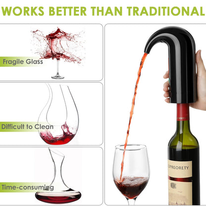 Portable Electric Automatic Wine Pourer