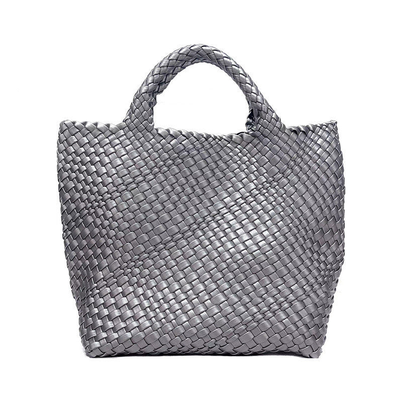 Woven Capacity Tote Bag