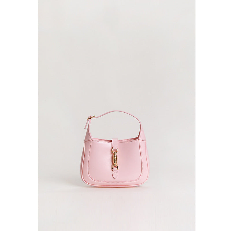 Oblique Milk Leather Handbag