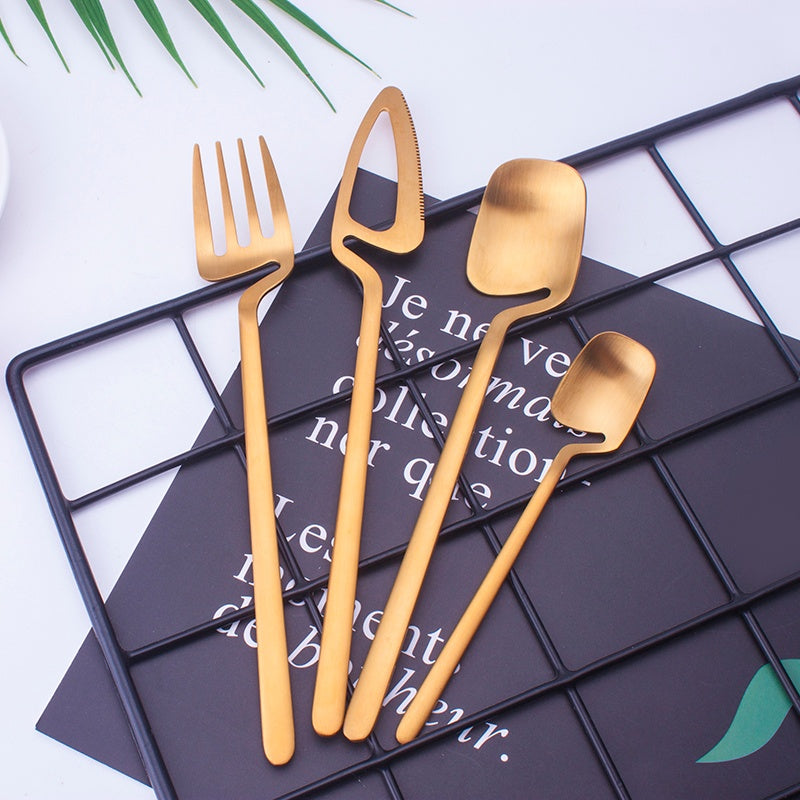 Creative West Gold Cutlery