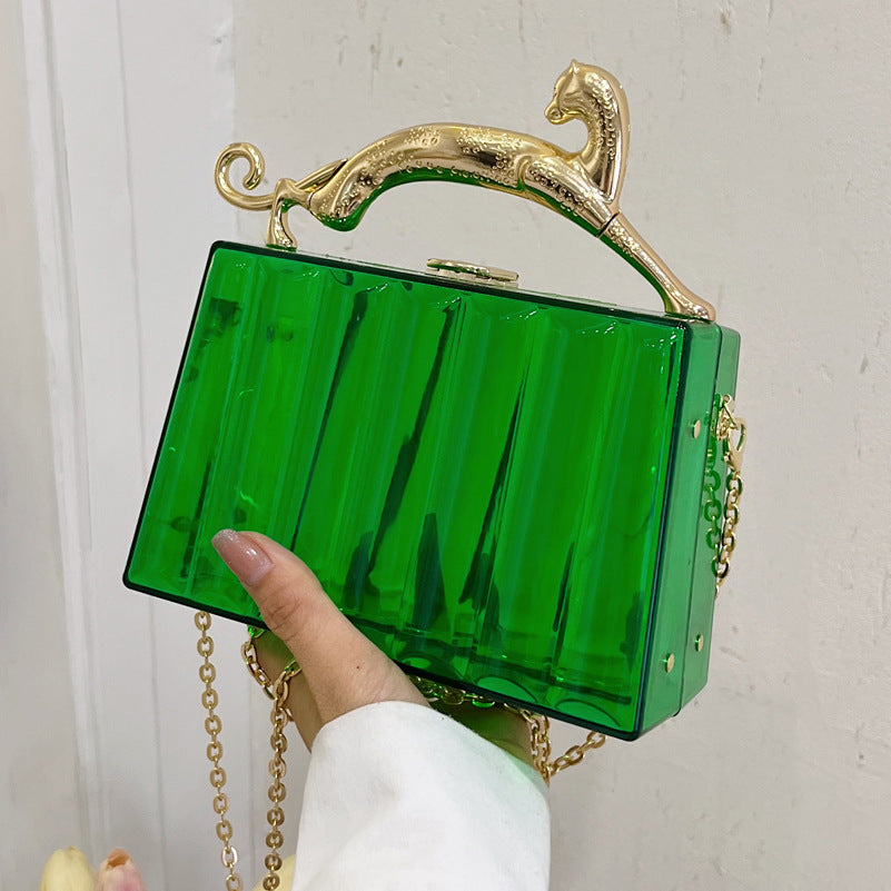 Acrylic Box Chain Bag