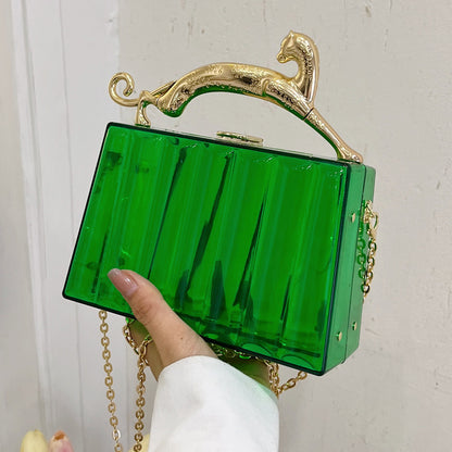 Acrylic Box Chain Bag