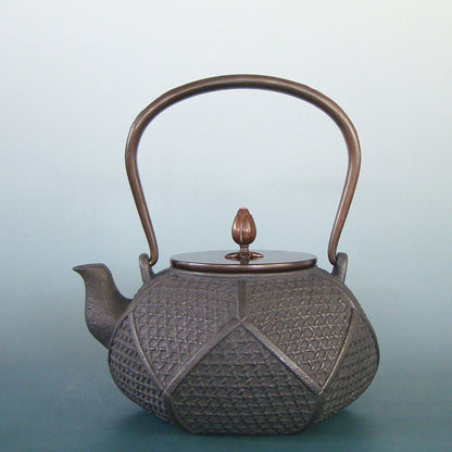 Cast Iron Grey Tea Pot