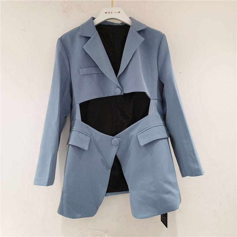 Irregular Waist Blazer